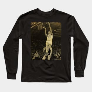 Pete Maravich - Vintage Design Of Basketball Long Sleeve T-Shirt